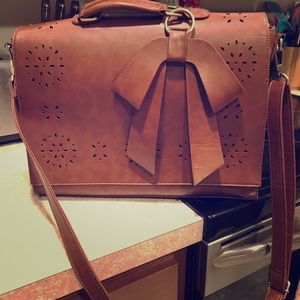 Ecosusi vegan leather office/computer bag